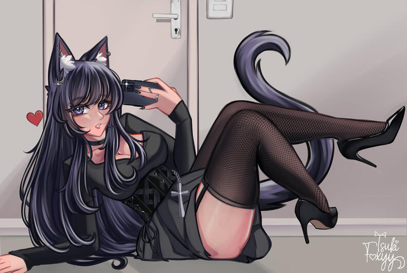 Gothic CatGirl